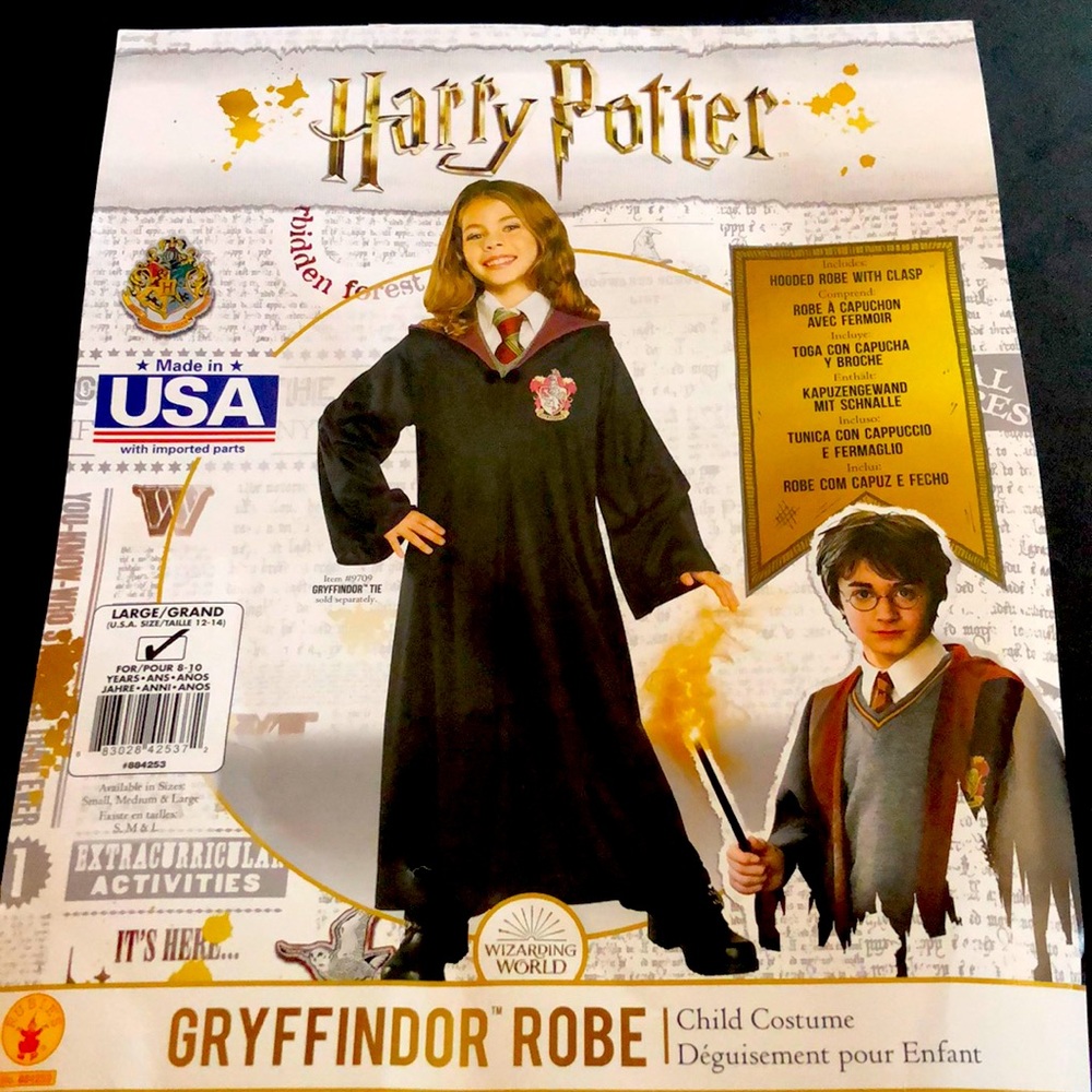Harry Potter Gryffindor robe costume
